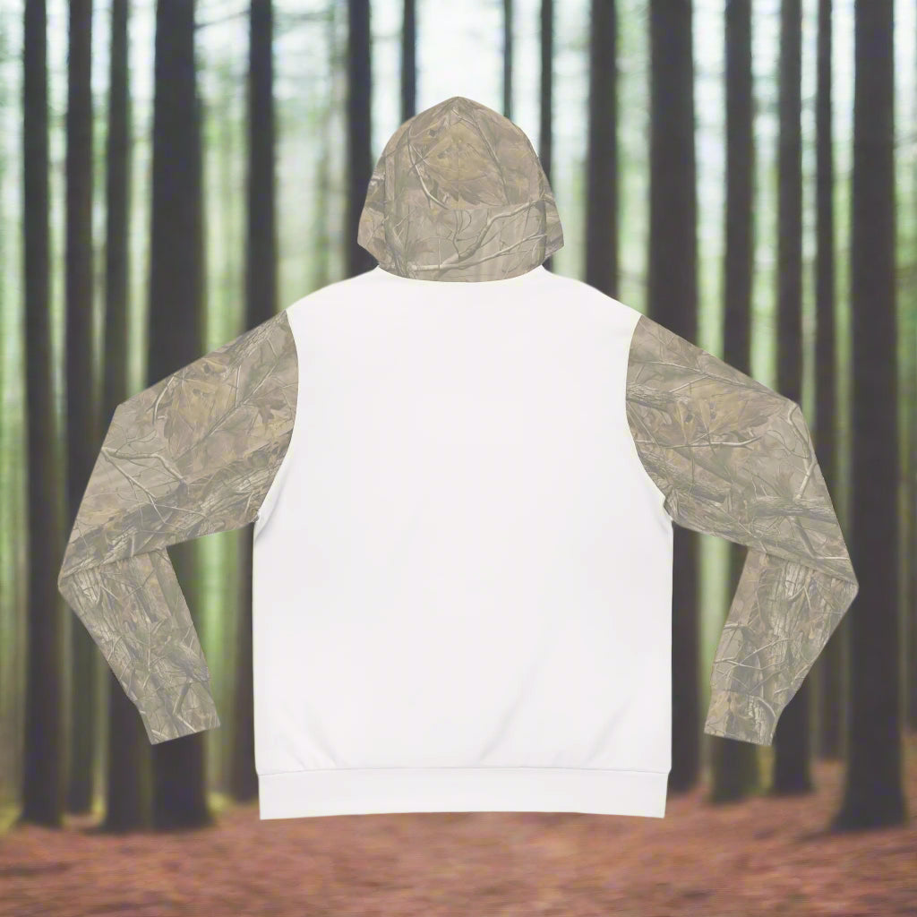 Off White Camo - Unisex Pullover Hoodie