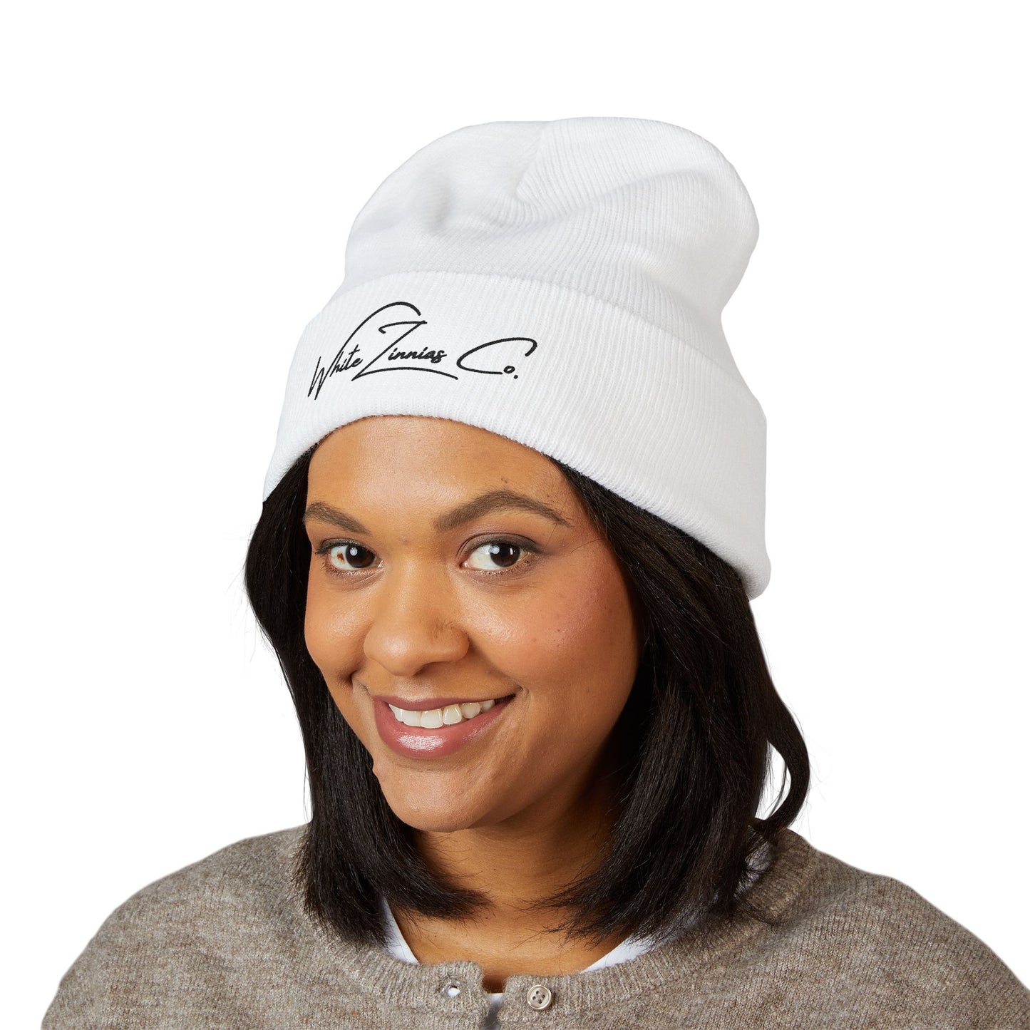 Signature Embroidered Beanie
