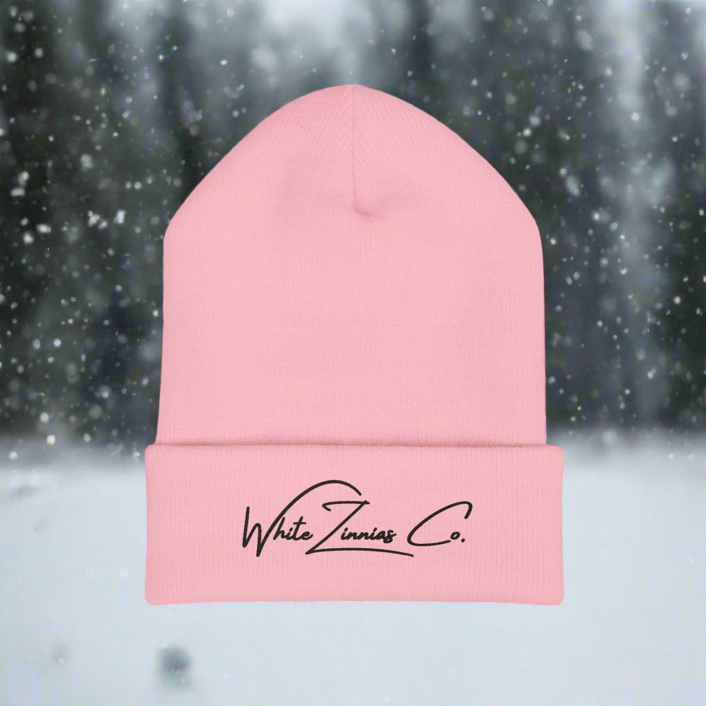 Signature Embroidered Beanie