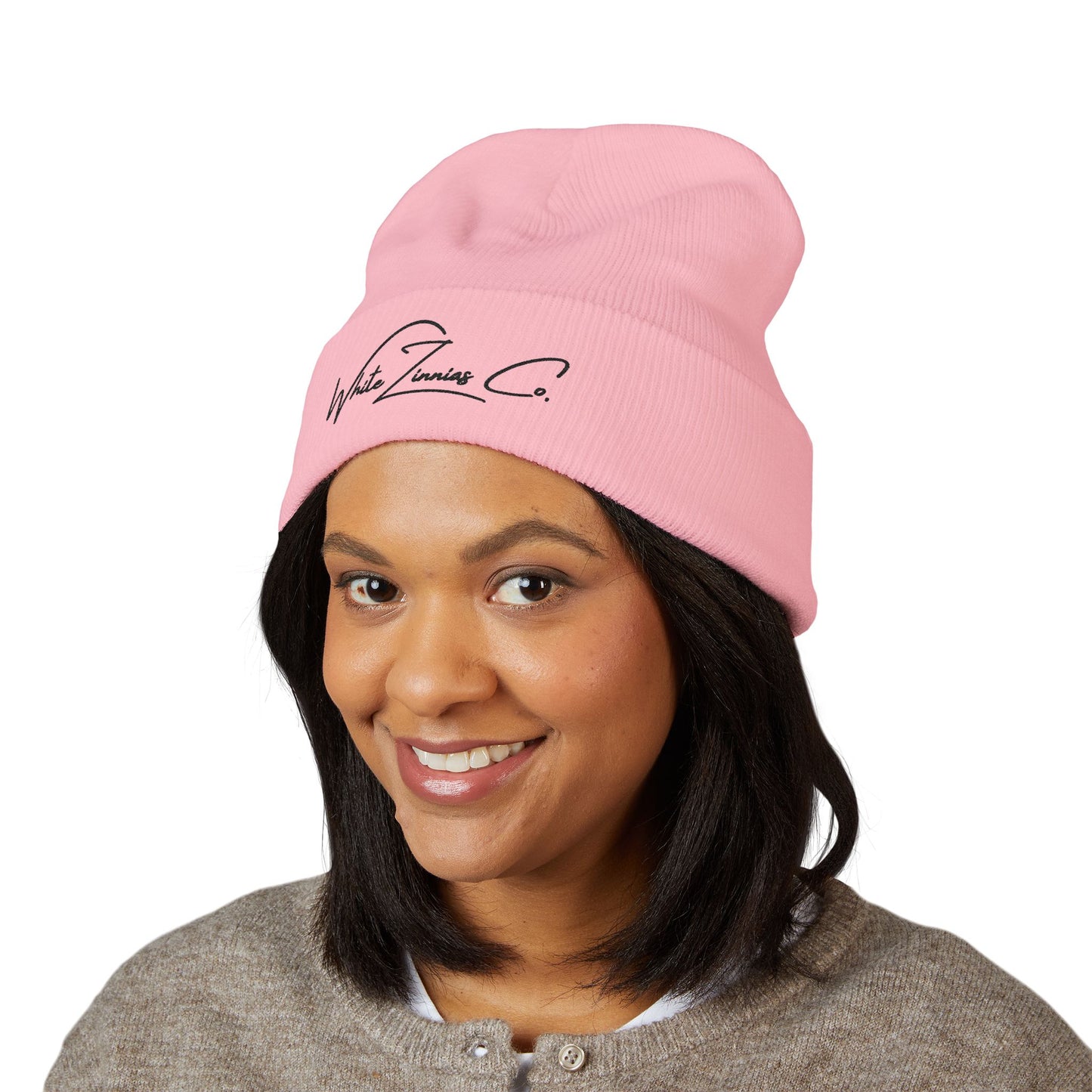 Signature Embroidered Beanie