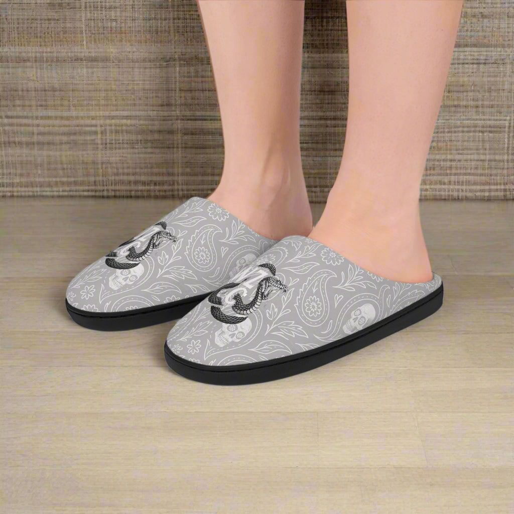 Paisley Snake - House Slippers