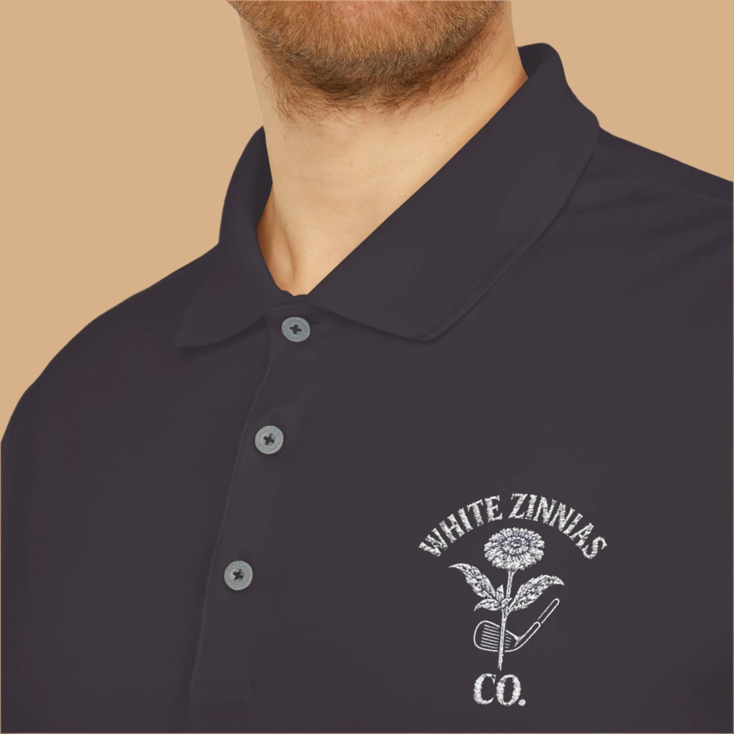 "PM Tee Time" - Adidas Performance Polo