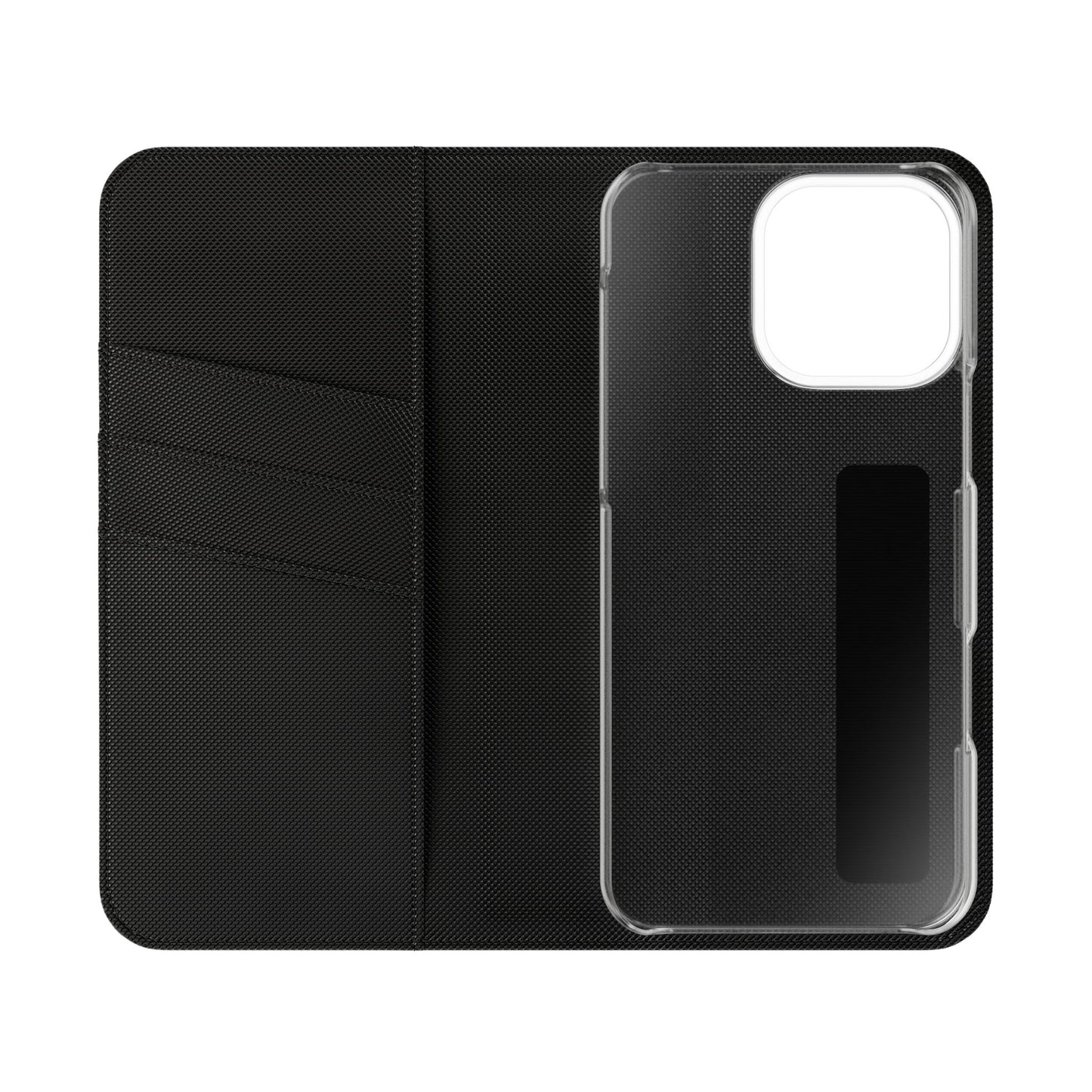 Samurai Skull Flip Wallet Phone Case