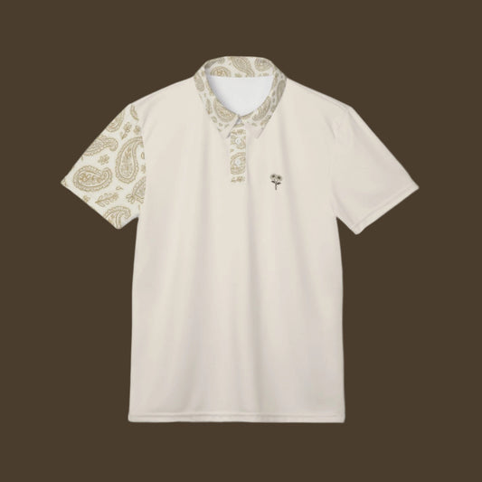 "Paisley Polo" - Men's Polo Shirt