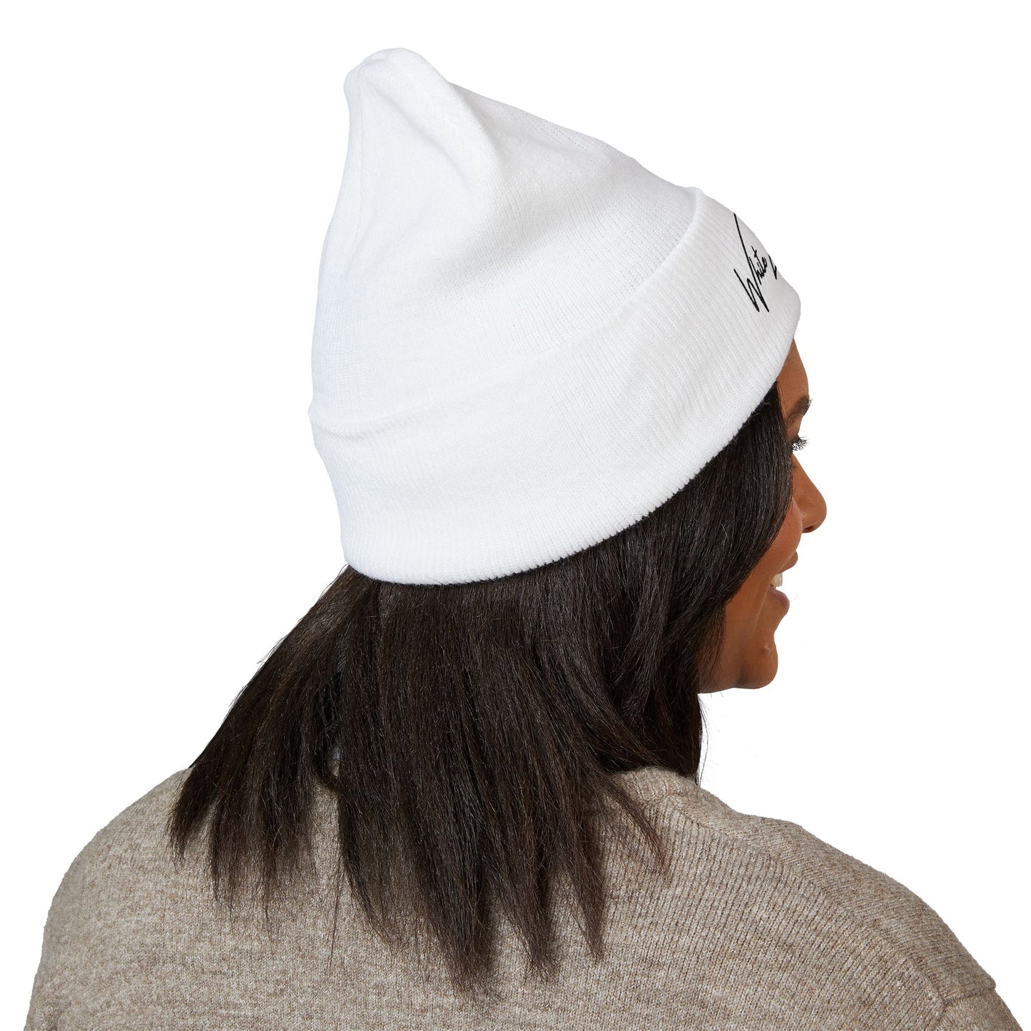 Signature Embroidered Beanie