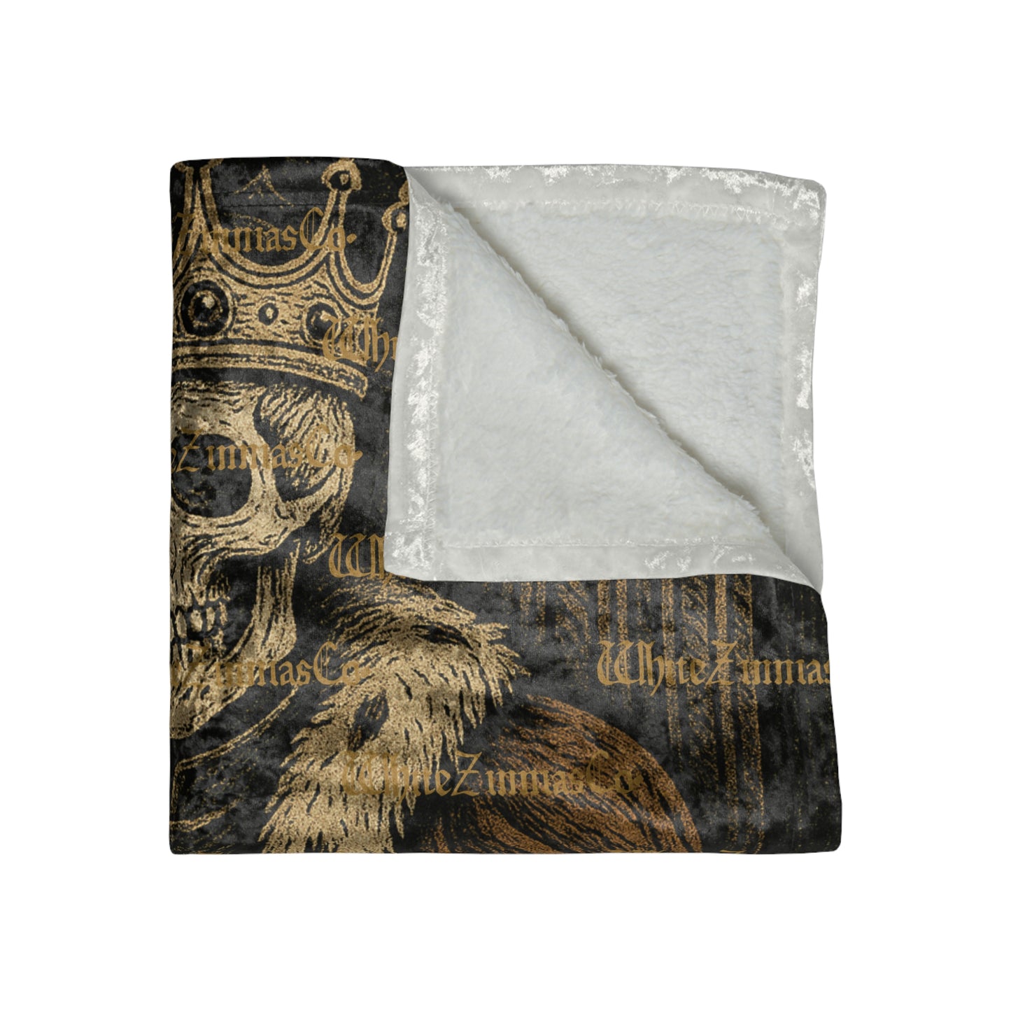 Royalty King Skull Blanket