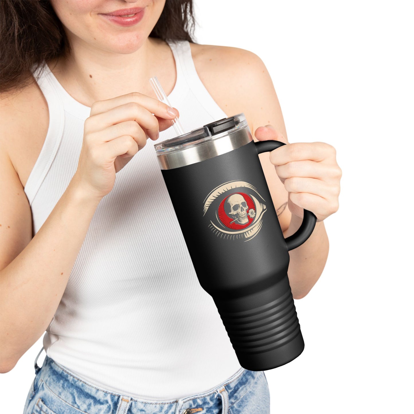 Red Iris Edition - 40oz, Large Insulated Travel Cup