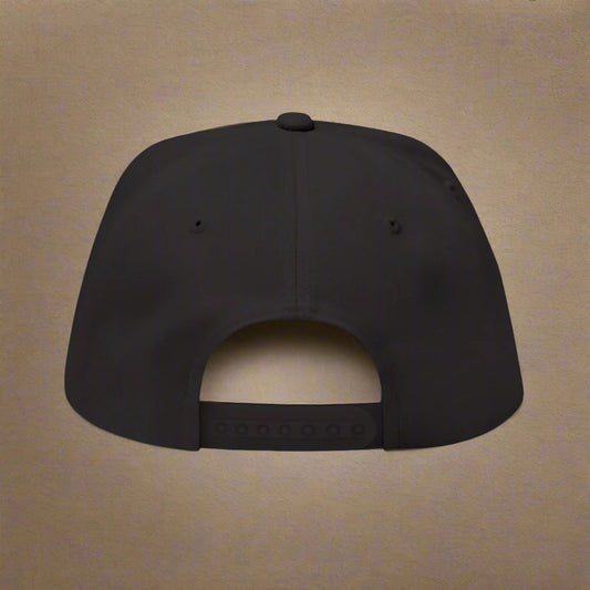 "Old Gold" - Embroidered Flat Bill Cap
