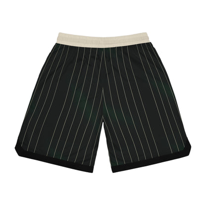 Emerald Coastline - Basketball Rib Shorts
