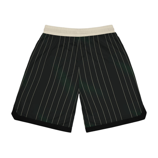 Emerald Coastline - Basketball Rib Shorts