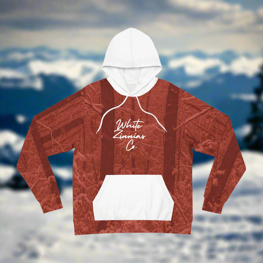 "Blood-Red Forest" - AOP Hoodie