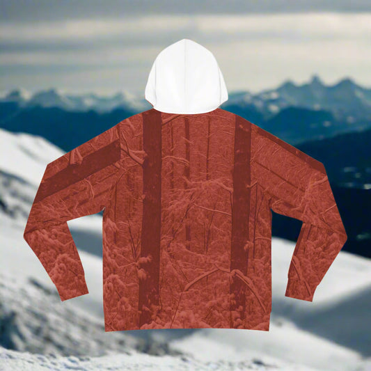 "Blood-Red Forest" - AOP Hoodie