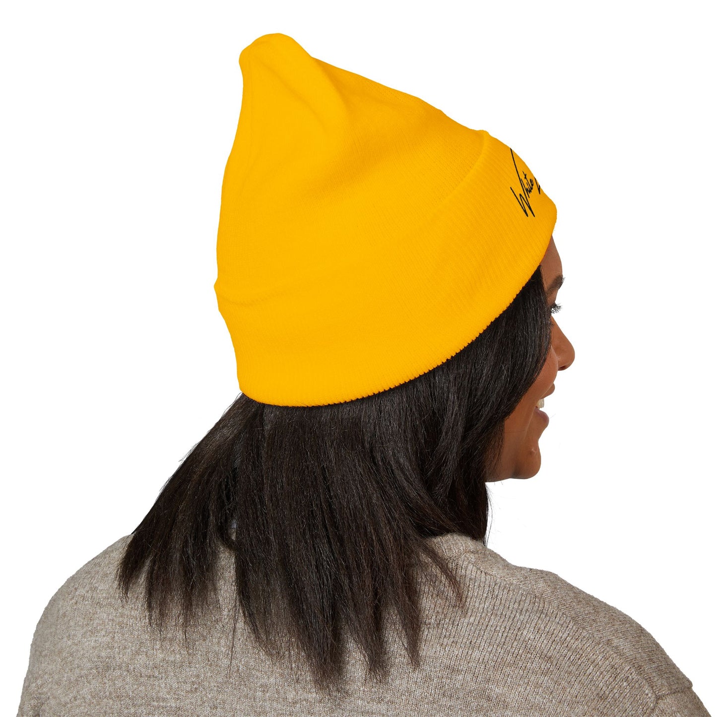Signature Embroidered Beanie