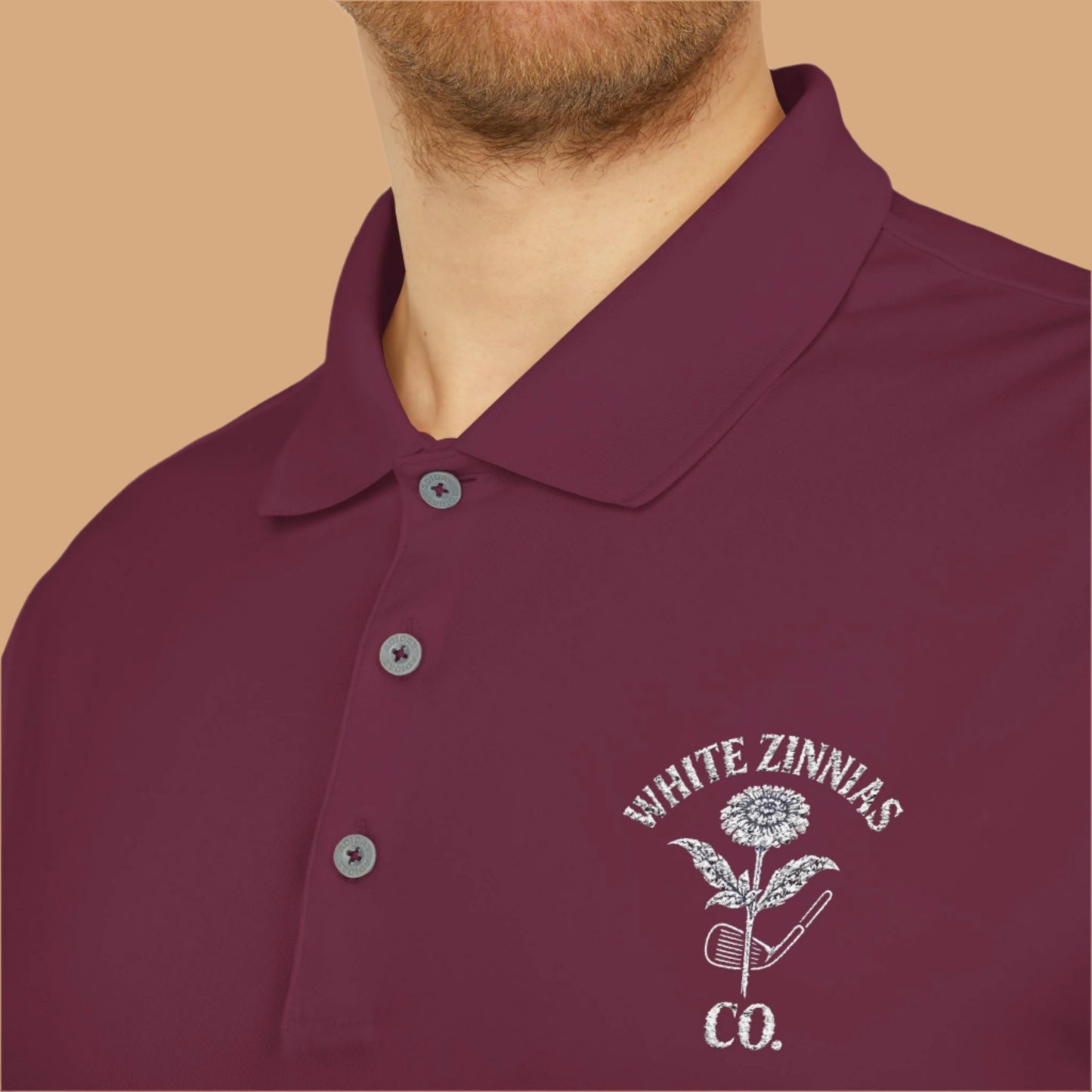 "PM Tee Time" - Adidas Performance Polo