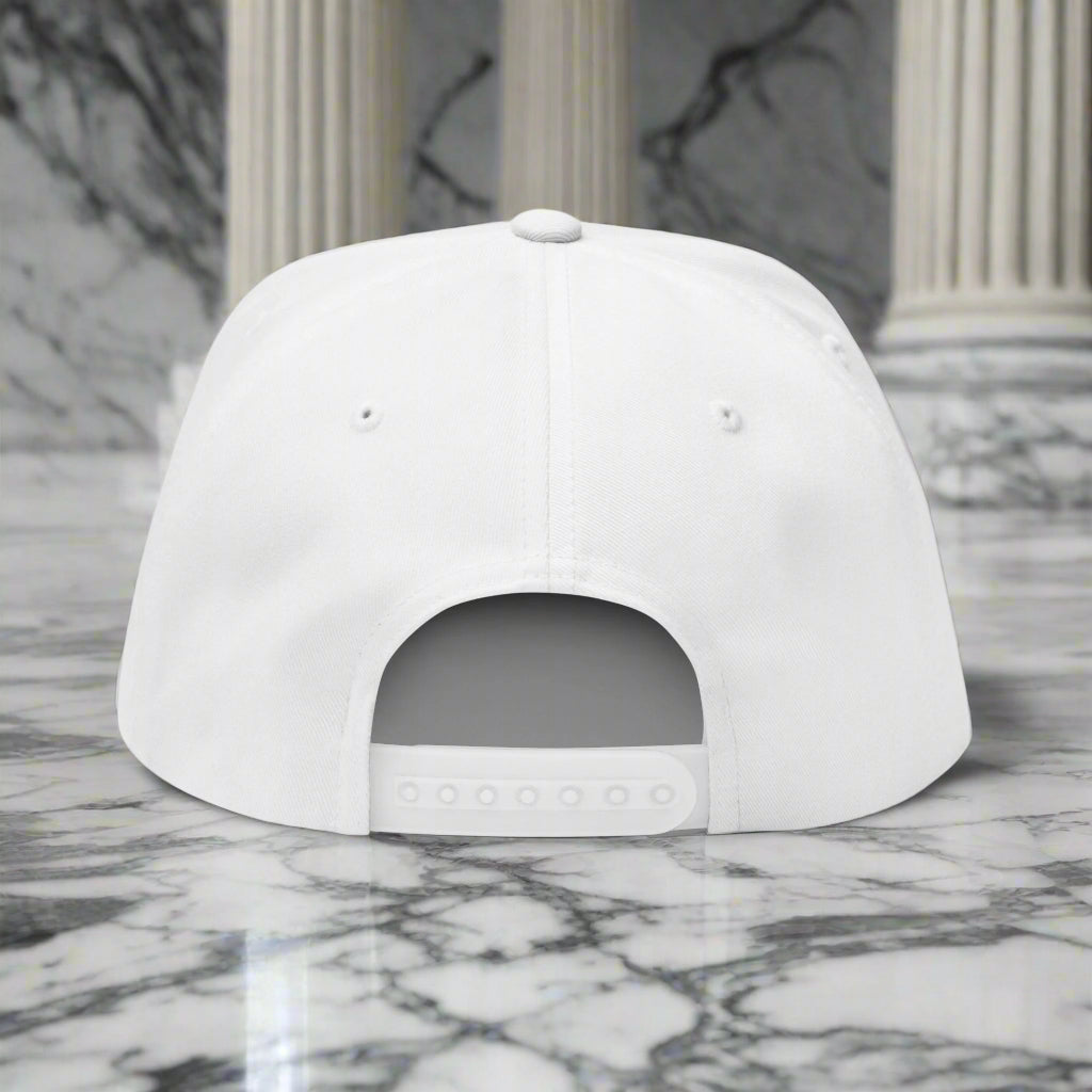 "Icicle" - Embroidered Snapback Cap