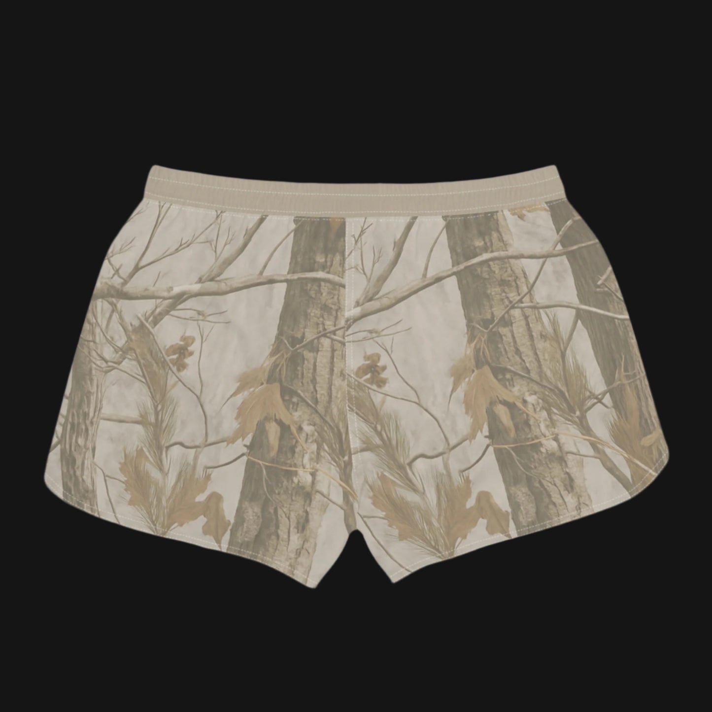 Camo Print Women's Casual/Workout Shorts