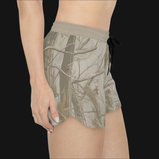 Camo Print Women's Casual/Workout Shorts