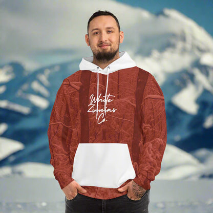 "Blood-Red Forest" - AOP Hoodie