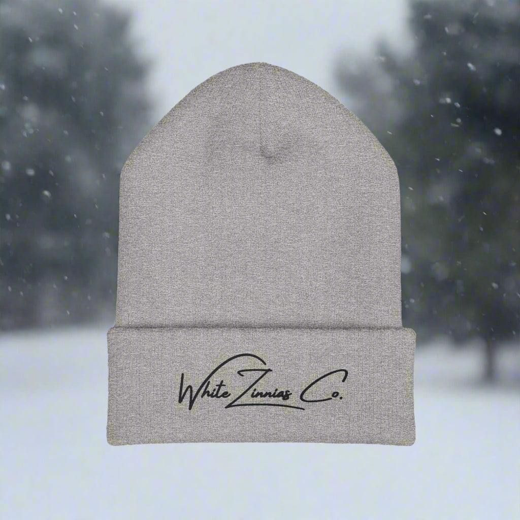 Signature Embroidered Beanie