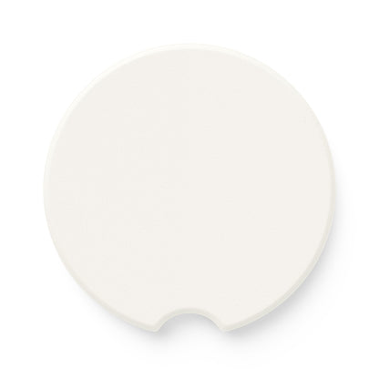 Soapstone Car Coaster Set (Black/White)