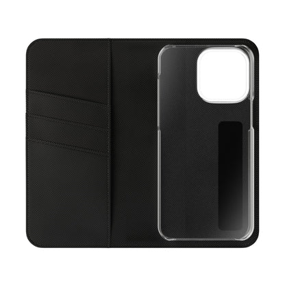 Samurai Skull Flip Wallet Phone Case