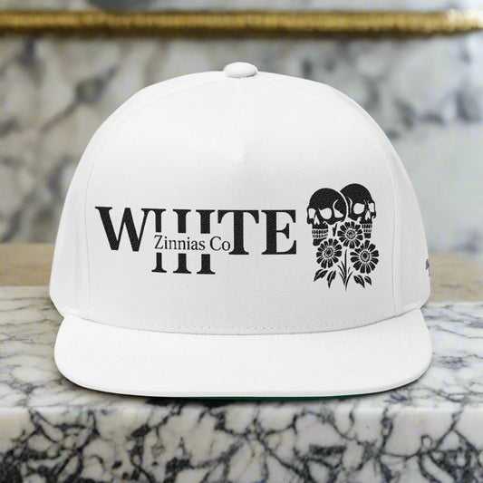 "Icicle" - Embroidered Snapback Cap