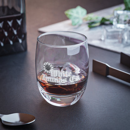 Zinnia Etch Edition - 6oz Whiskey Glass