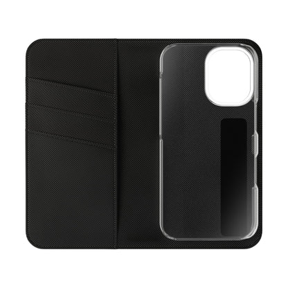 Samurai Skull Flip Wallet Phone Case