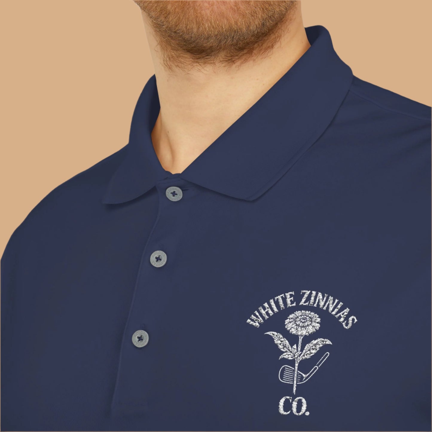 "PM Tee Time" - Adidas Performance Polo