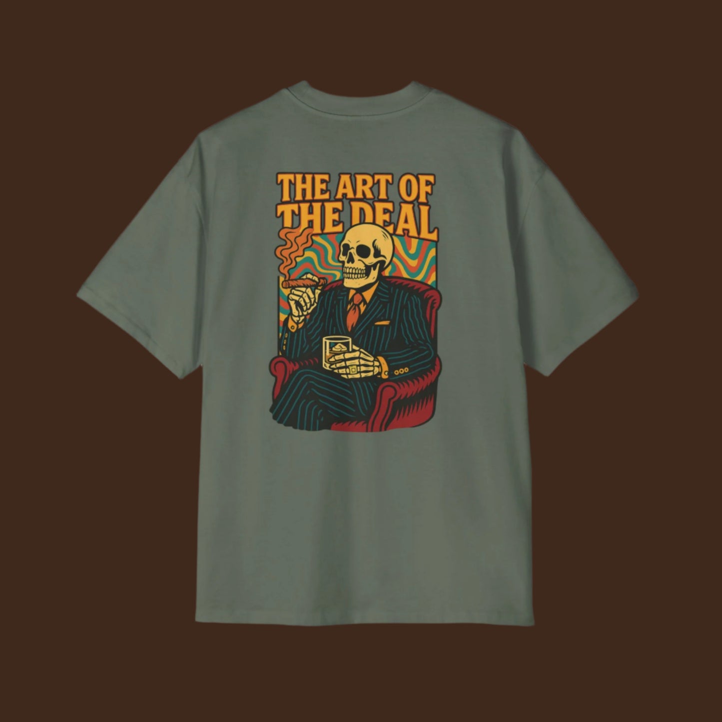 "The Dealer" - Men's Oversized Tee