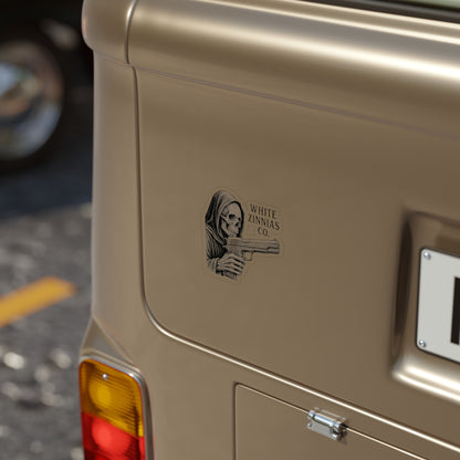 Grim Reaper - Gun Sticker