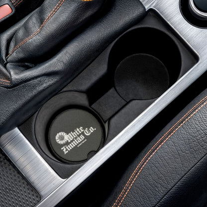 Soapstone Car Coaster Set (Black/White)
