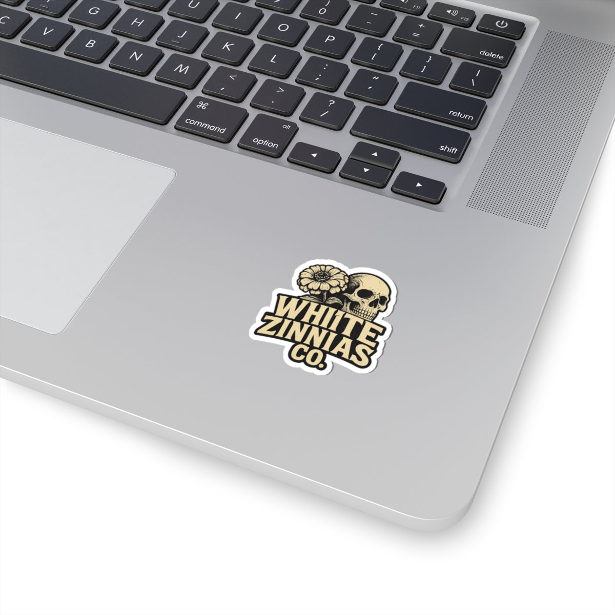 Vintage Skull Floral Kiss-Cut Stickers