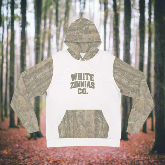 Off White Camo - Unisex Pullover Hoodie