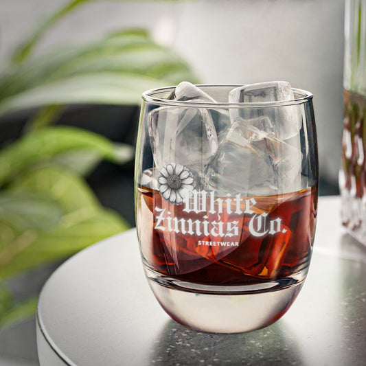 Zinnia Etch Edition - 6oz Whiskey Glass