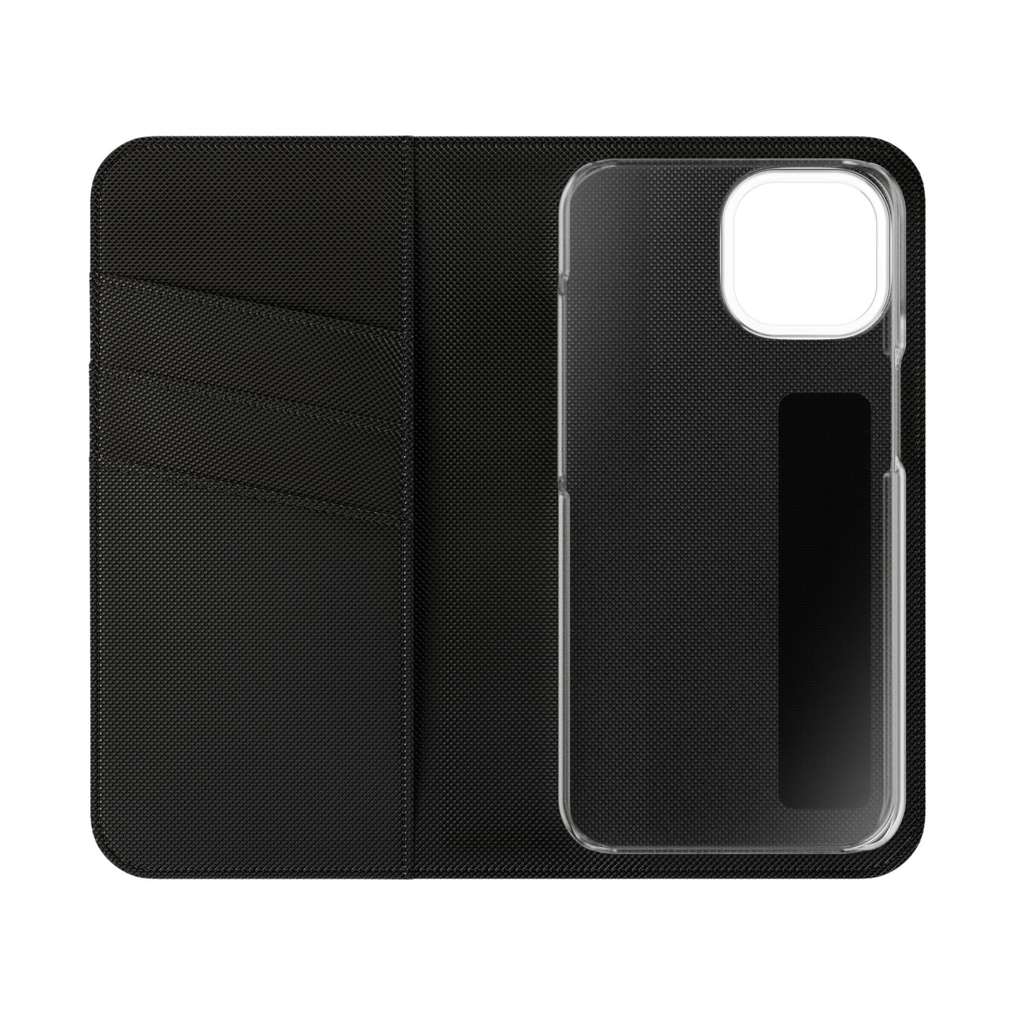 Samurai Skull Flip Wallet Phone Case