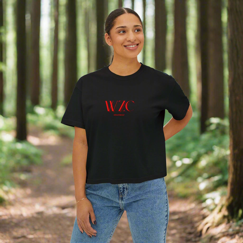 "Hell Cat" Women's Boxy Tee