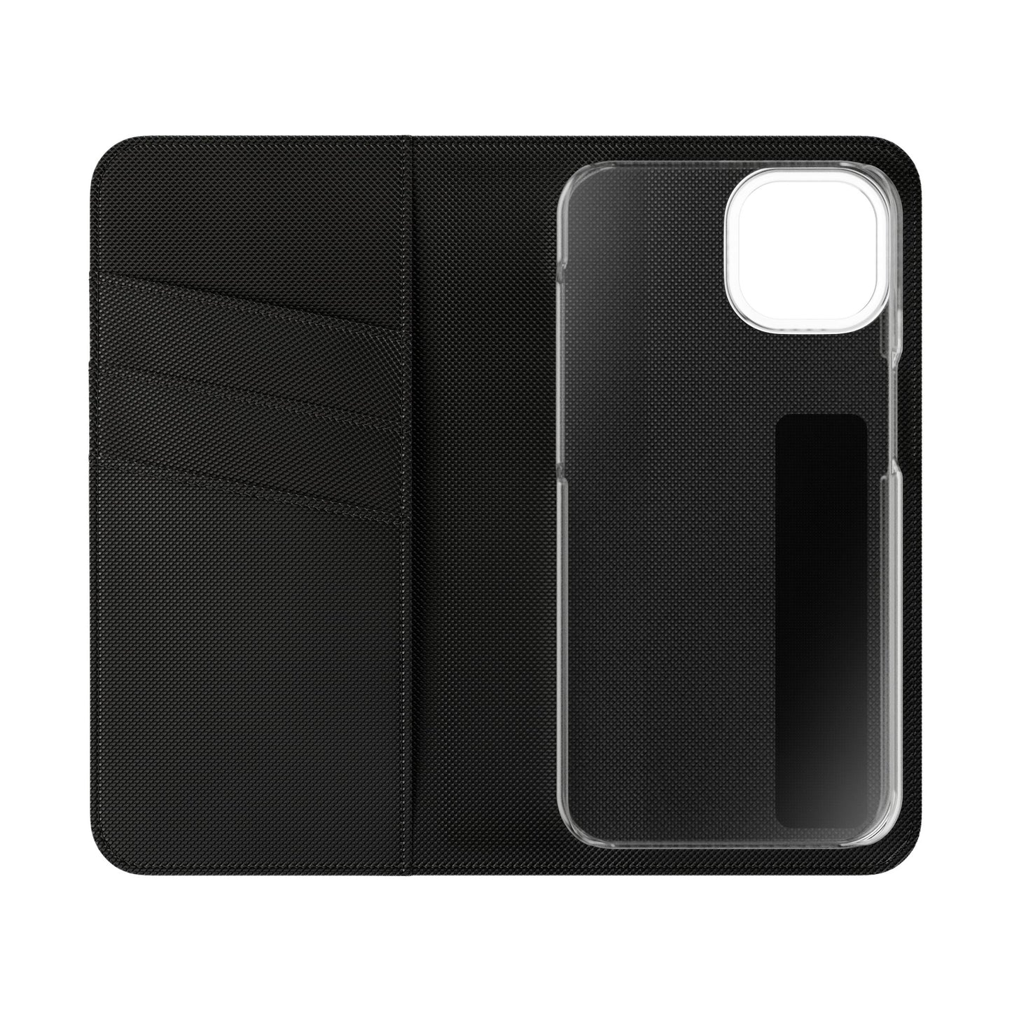 Samurai Skull Flip Wallet Phone Case