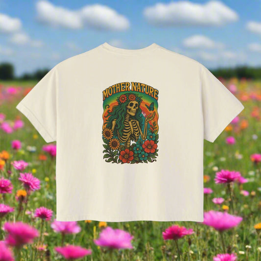 "Mother Nature" - Women's CC Boxy Tee