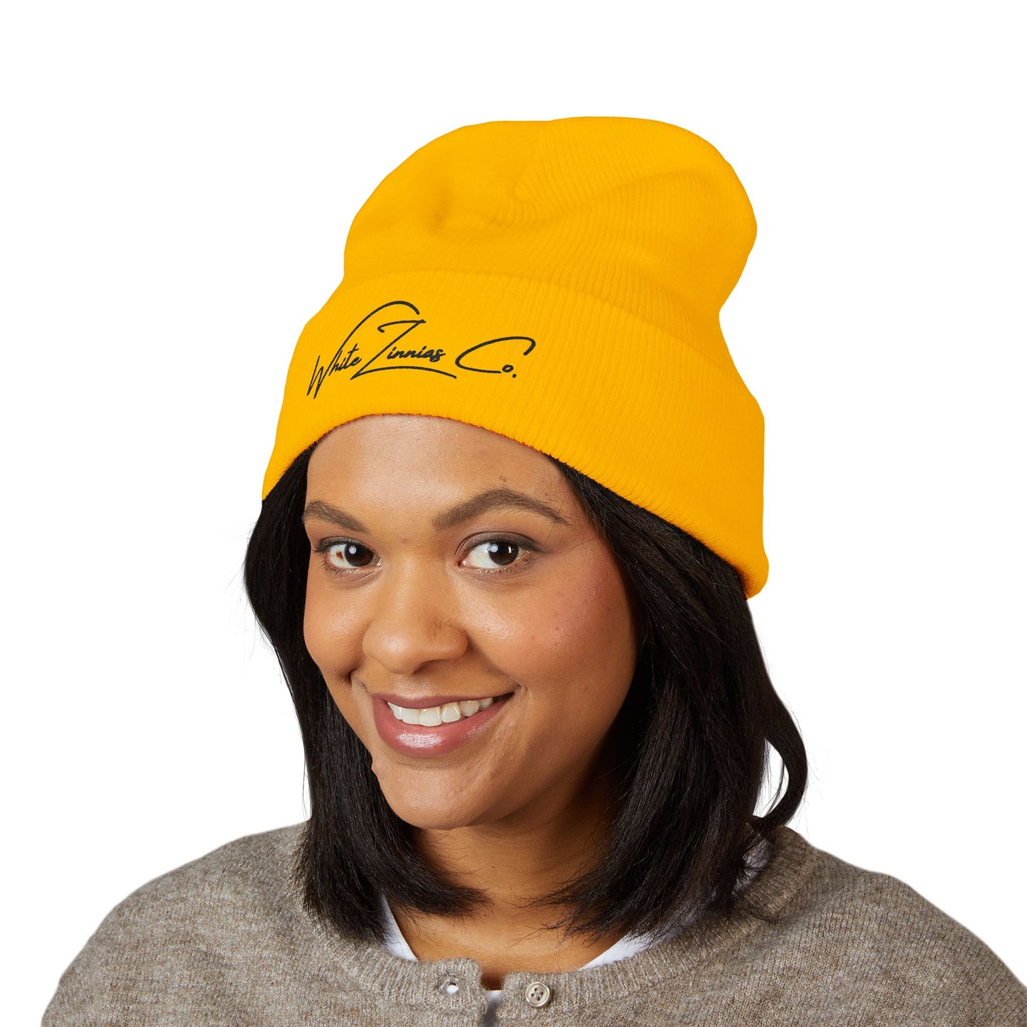 Signature Embroidered Beanie