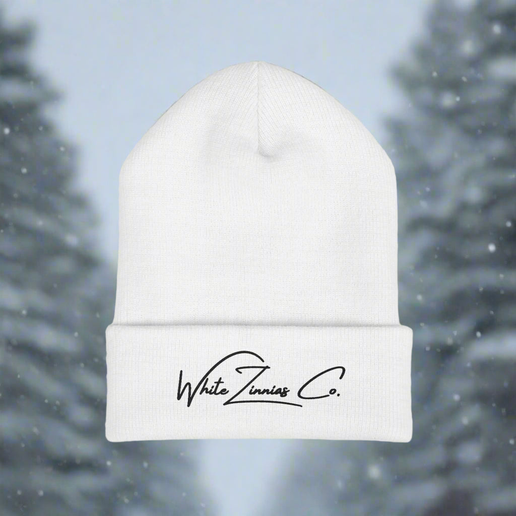 Signature Embroidered Beanie