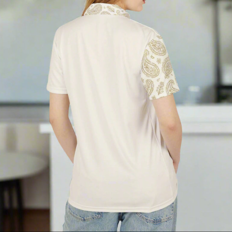 "Paisley Polo" - Men's Polo Shirt