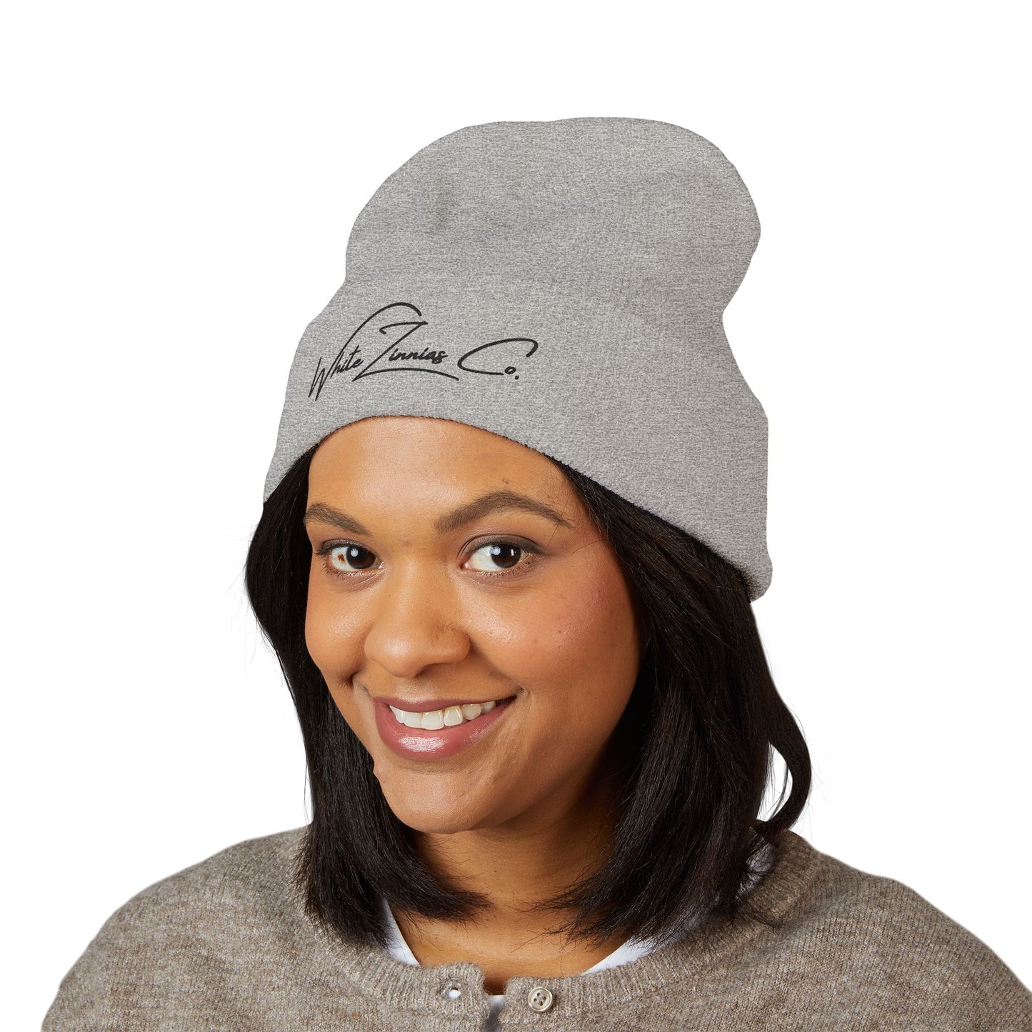 Signature Embroidered Beanie